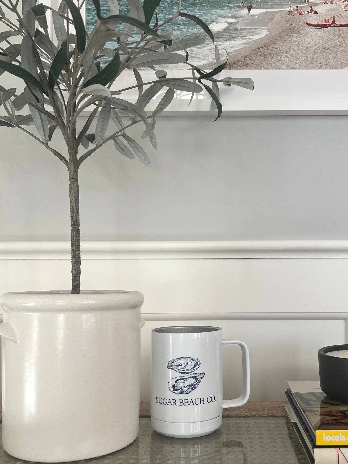 Oyster Shell Insulated Mug