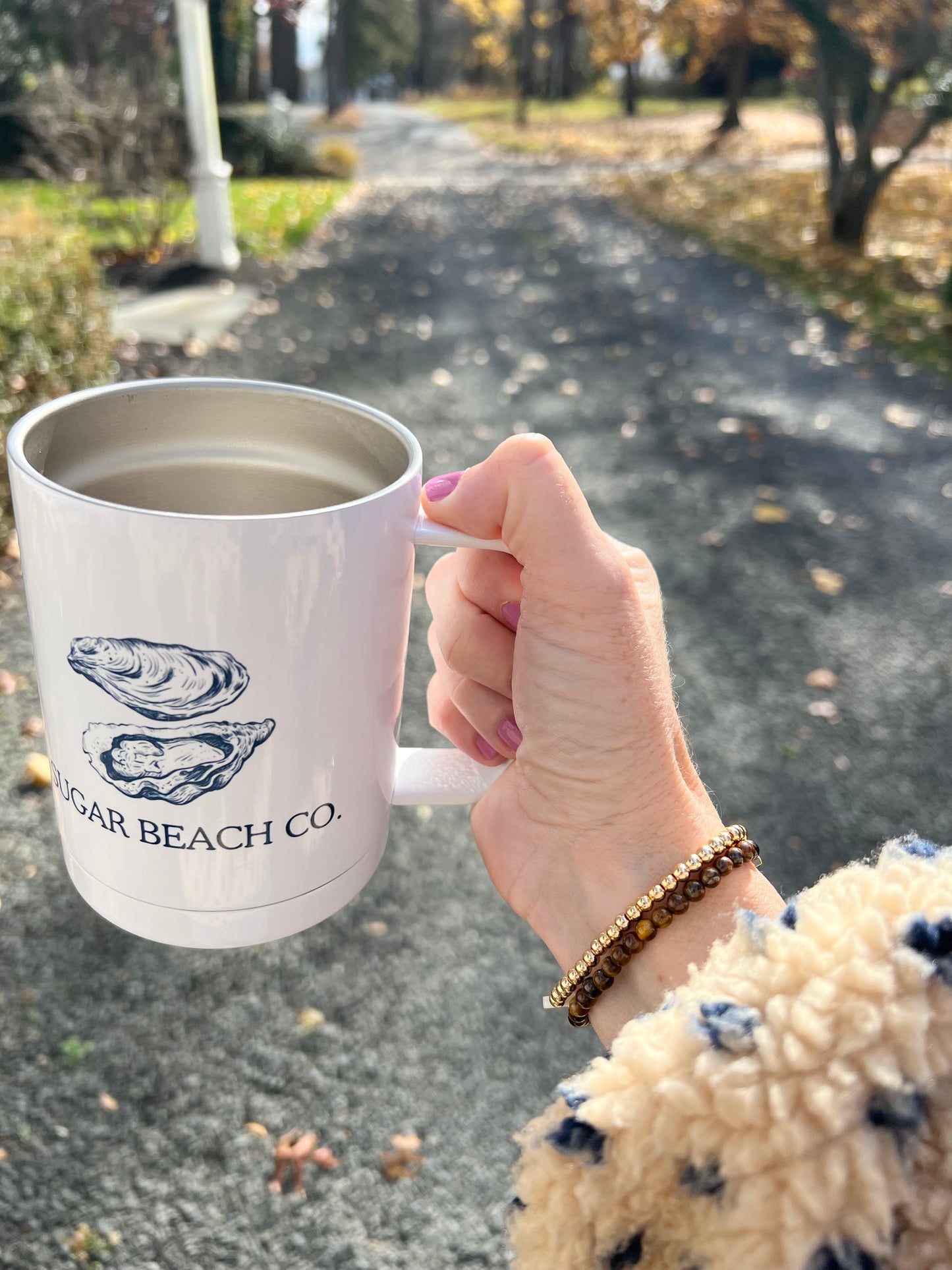 Oyster Shell Insulated Mug