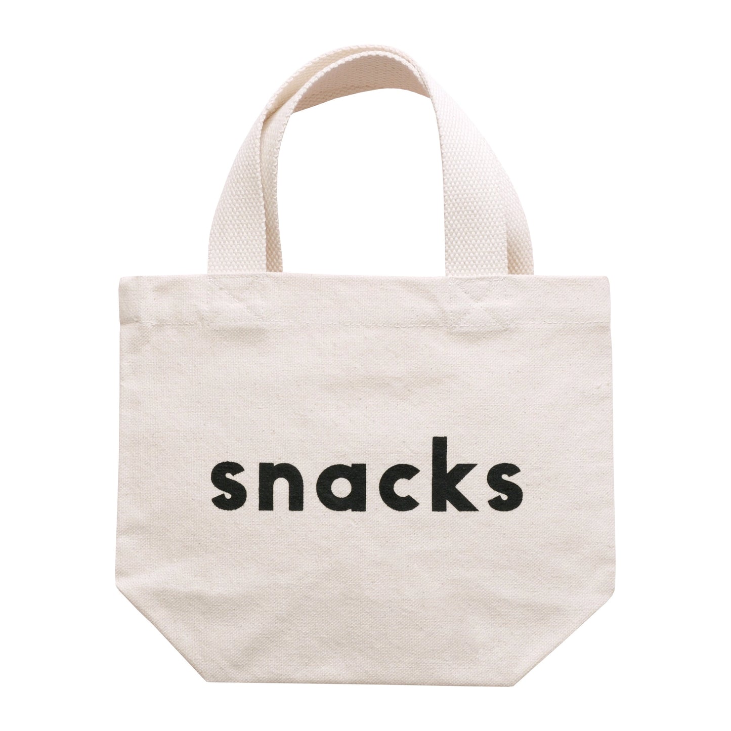 Snacks Tote Bag - Natural