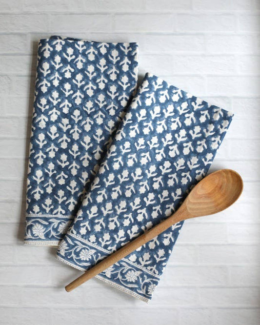 Kitchen Towel - Charlotte Indigo