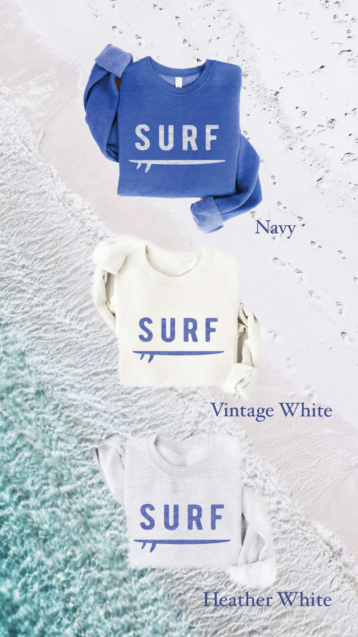 Surf Sweatshirt (3 colors)